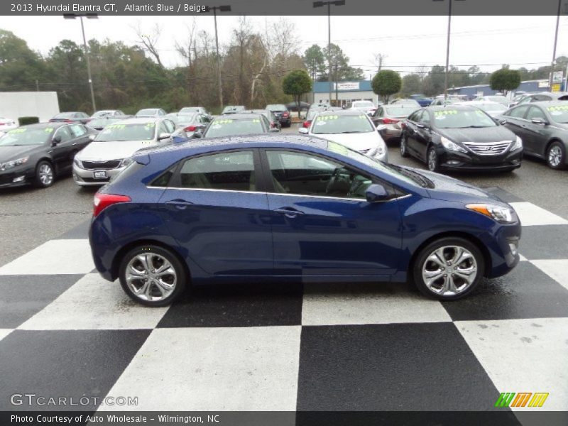 Atlantic Blue / Beige 2013 Hyundai Elantra GT