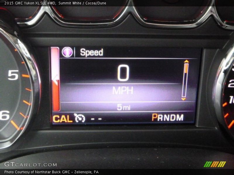 Summit White / Cocoa/Dune 2015 GMC Yukon XL SLE 4WD