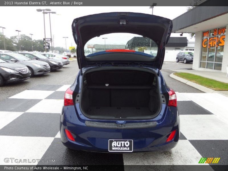 Atlantic Blue / Beige 2013 Hyundai Elantra GT