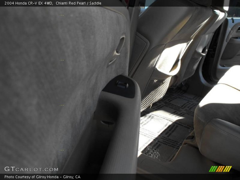 Chianti Red Pearl / Saddle 2004 Honda CR-V EX 4WD