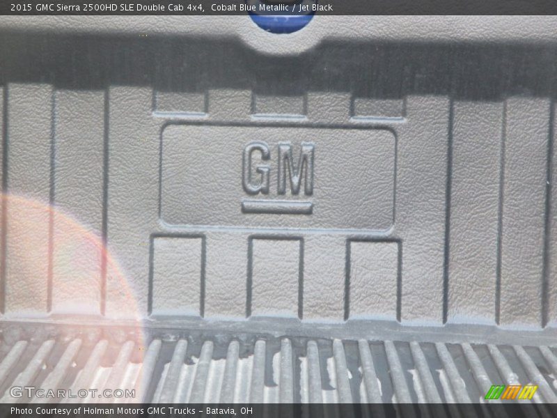 Cobalt Blue Metallic / Jet Black 2015 GMC Sierra 2500HD SLE Double Cab 4x4