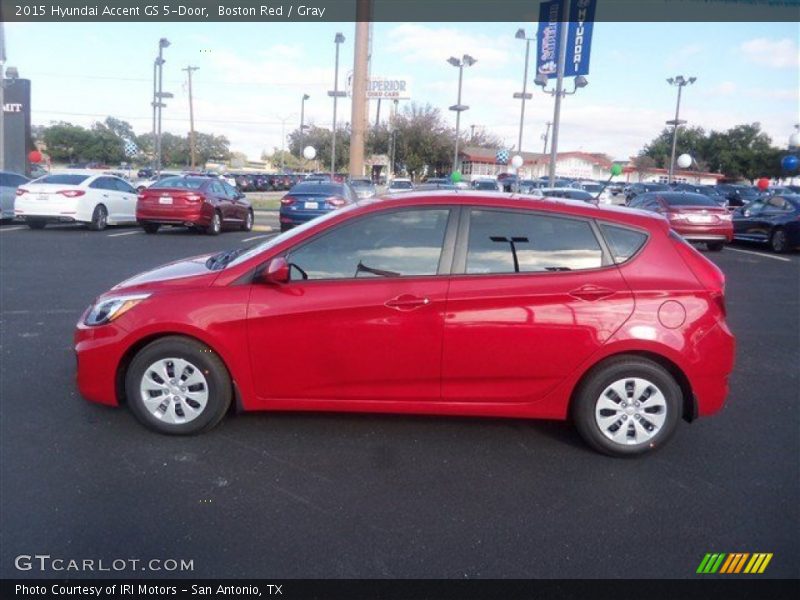 2015 Accent GS 5-Door Boston Red