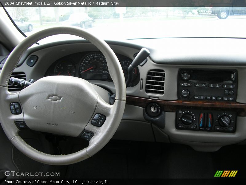 Galaxy Silver Metallic / Medium Gray 2004 Chevrolet Impala LS