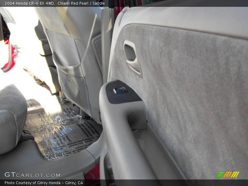 Chianti Red Pearl / Saddle 2004 Honda CR-V EX 4WD