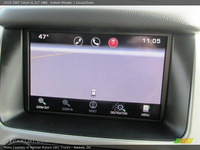 Iridium Metallic / Cocoa/Dune 2015 GMC Yukon XL SLT 4WD