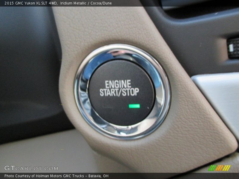 Iridium Metallic / Cocoa/Dune 2015 GMC Yukon XL SLT 4WD