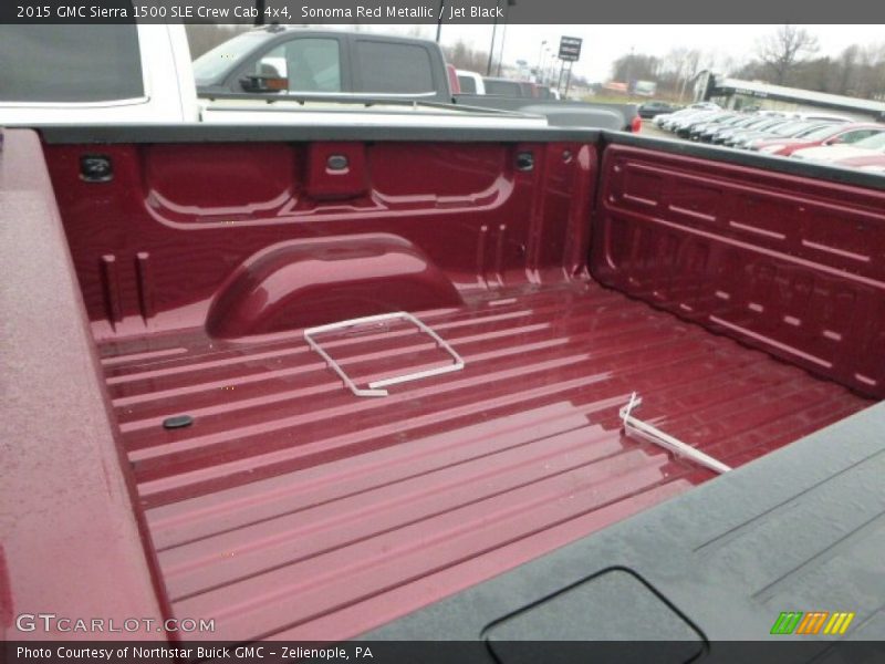 Sonoma Red Metallic / Jet Black 2015 GMC Sierra 1500 SLE Crew Cab 4x4