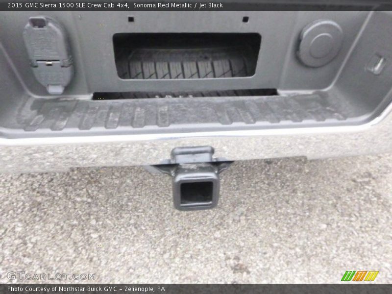 Sonoma Red Metallic / Jet Black 2015 GMC Sierra 1500 SLE Crew Cab 4x4