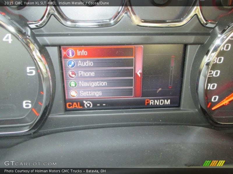 Iridium Metallic / Cocoa/Dune 2015 GMC Yukon XL SLT 4WD