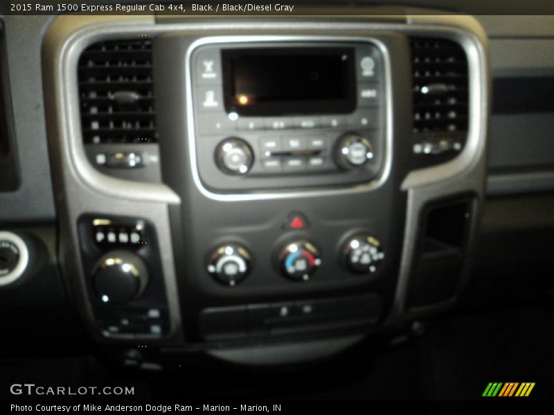 Black / Black/Diesel Gray 2015 Ram 1500 Express Regular Cab 4x4