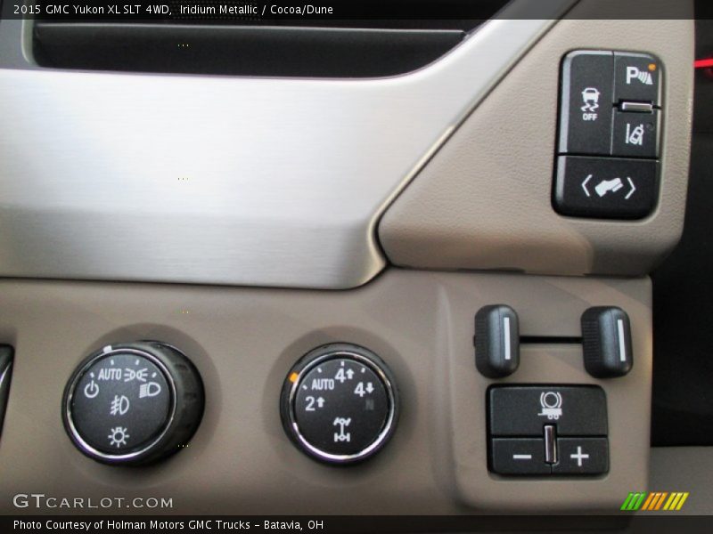 Iridium Metallic / Cocoa/Dune 2015 GMC Yukon XL SLT 4WD