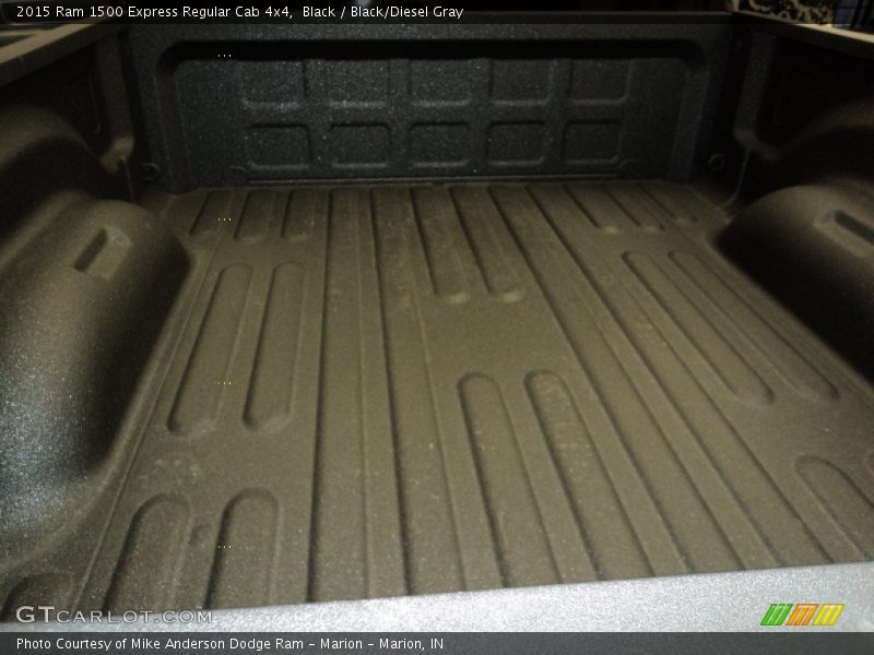Black / Black/Diesel Gray 2015 Ram 1500 Express Regular Cab 4x4