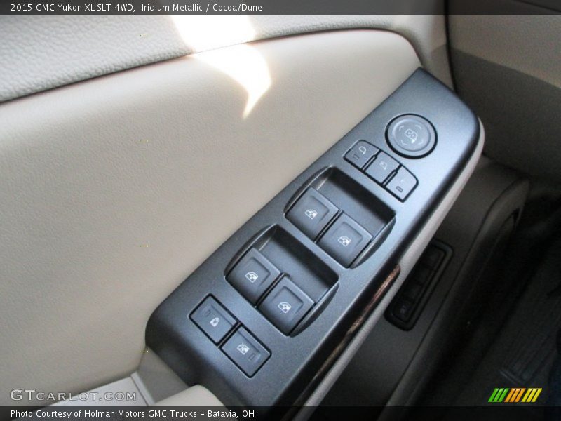 Iridium Metallic / Cocoa/Dune 2015 GMC Yukon XL SLT 4WD
