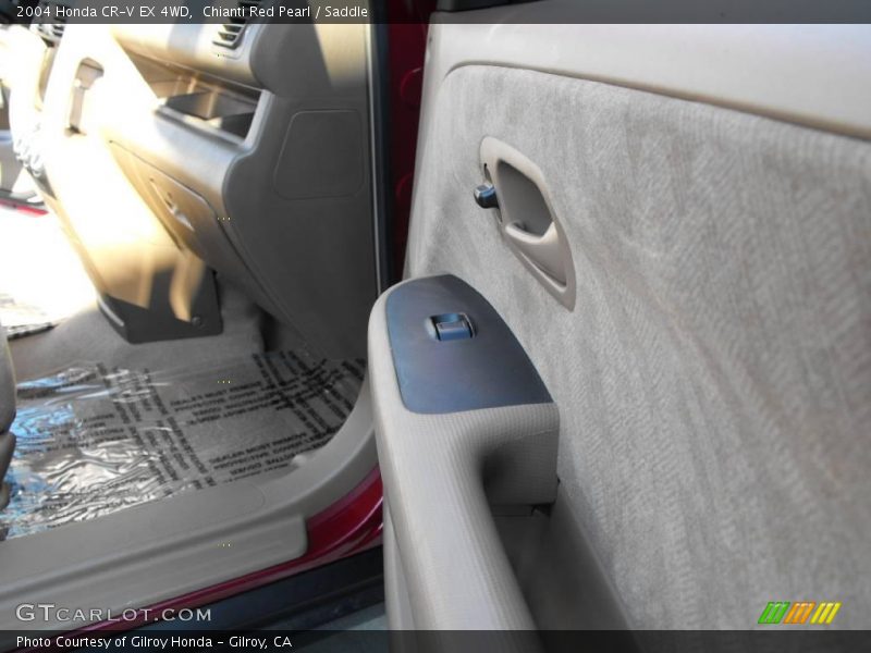 Chianti Red Pearl / Saddle 2004 Honda CR-V EX 4WD
