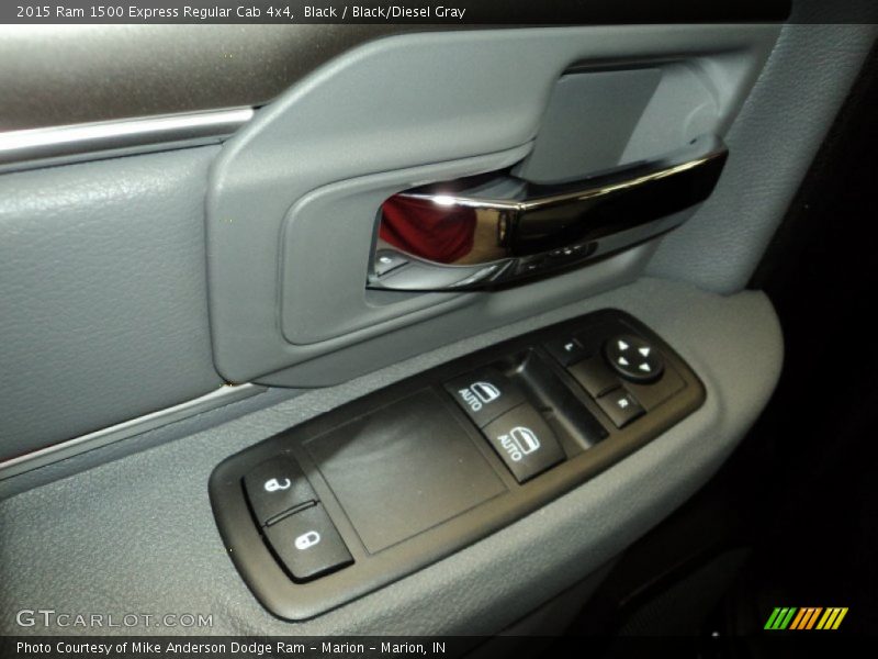 Black / Black/Diesel Gray 2015 Ram 1500 Express Regular Cab 4x4