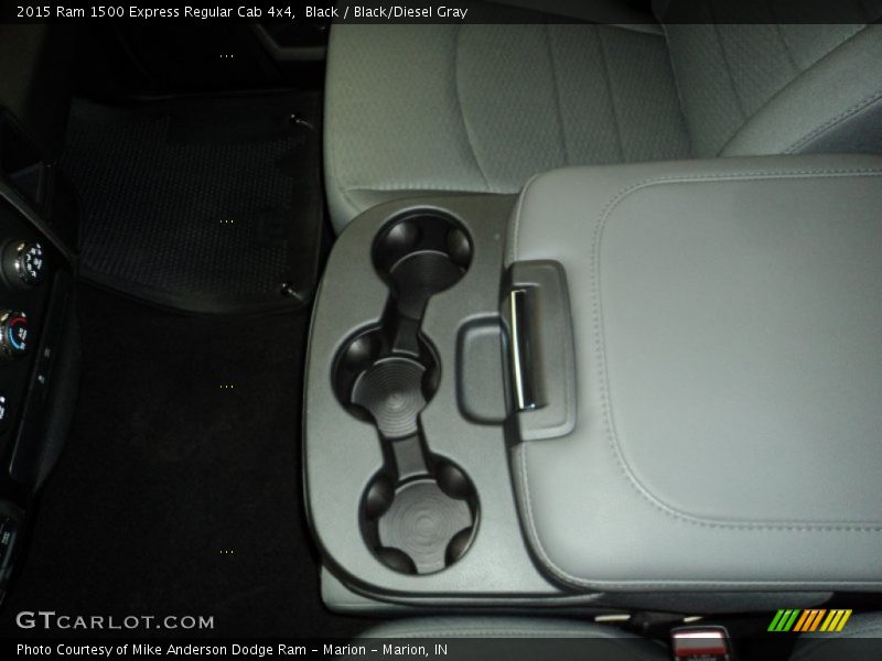 Black / Black/Diesel Gray 2015 Ram 1500 Express Regular Cab 4x4