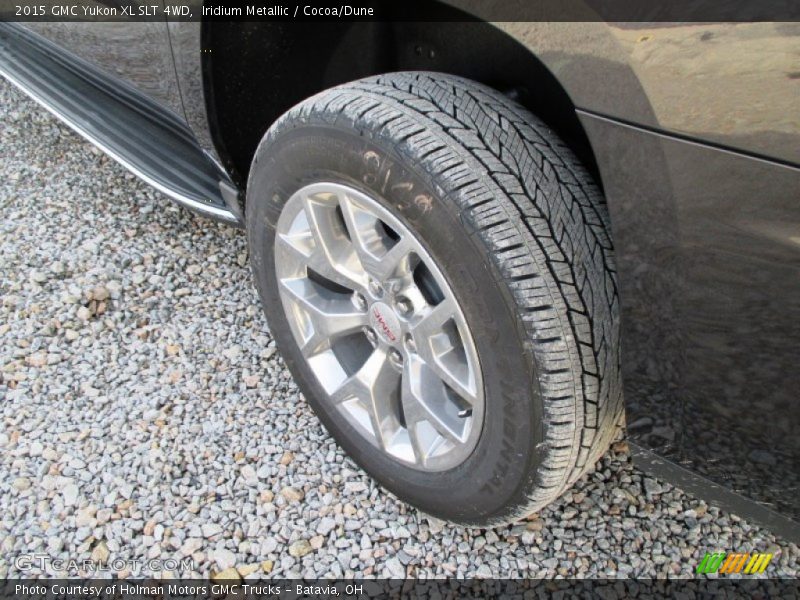 Iridium Metallic / Cocoa/Dune 2015 GMC Yukon XL SLT 4WD