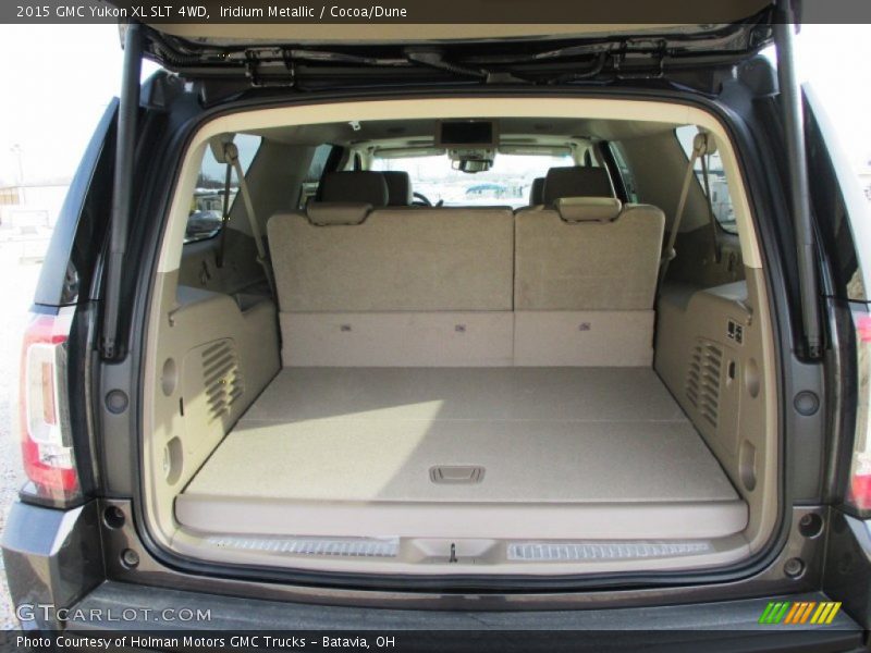 Iridium Metallic / Cocoa/Dune 2015 GMC Yukon XL SLT 4WD