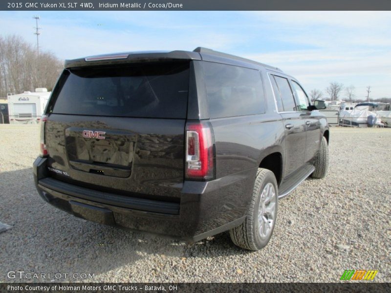 Iridium Metallic / Cocoa/Dune 2015 GMC Yukon XL SLT 4WD