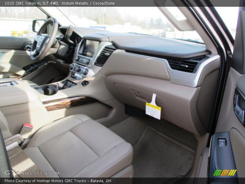 Iridium Metallic / Cocoa/Dune 2015 GMC Yukon XL SLT 4WD
