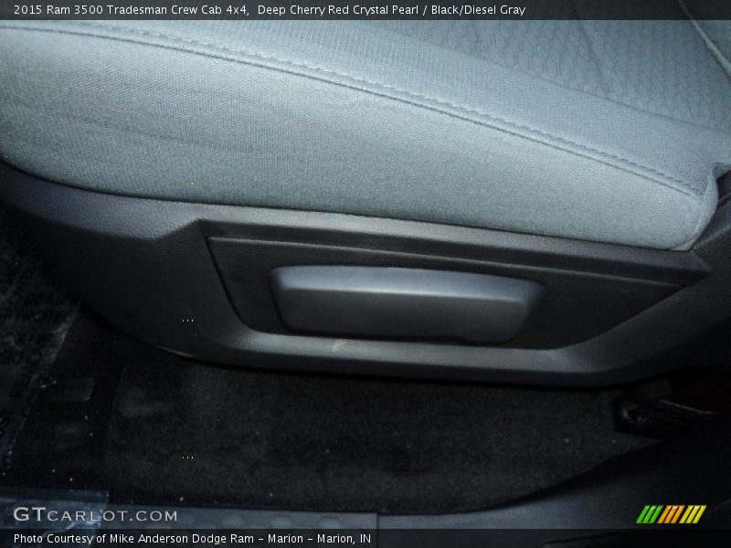 Deep Cherry Red Crystal Pearl / Black/Diesel Gray 2015 Ram 3500 Tradesman Crew Cab 4x4