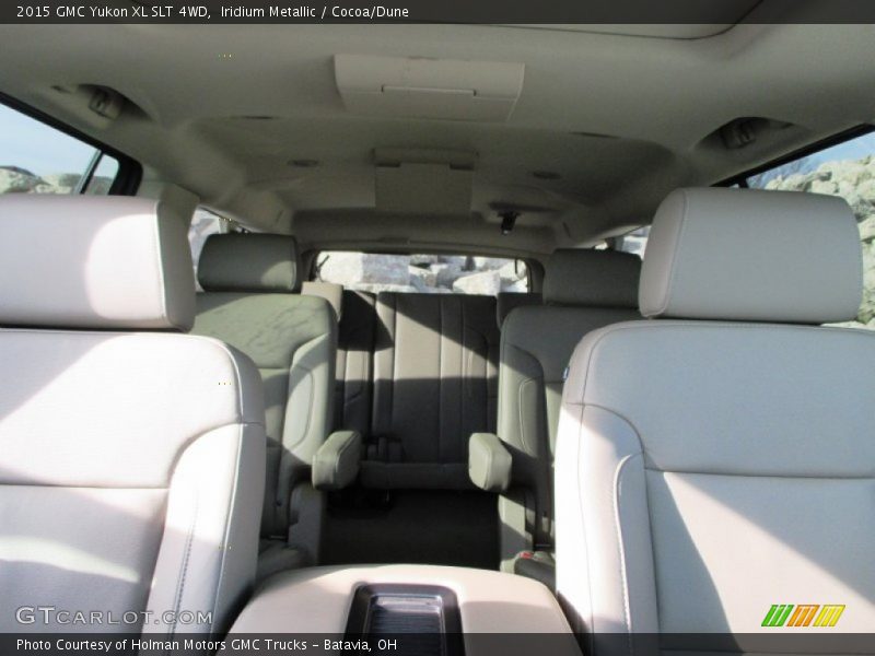 Iridium Metallic / Cocoa/Dune 2015 GMC Yukon XL SLT 4WD