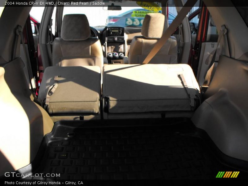 Chianti Red Pearl / Saddle 2004 Honda CR-V EX 4WD