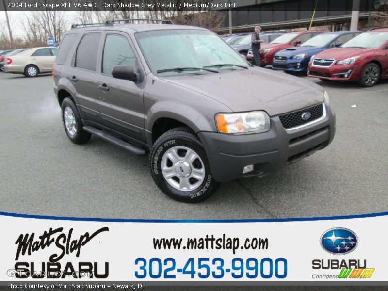 Dark Shadow Grey Metallic / Medium/Dark Flint 2004 Ford Escape XLT V6 4WD
