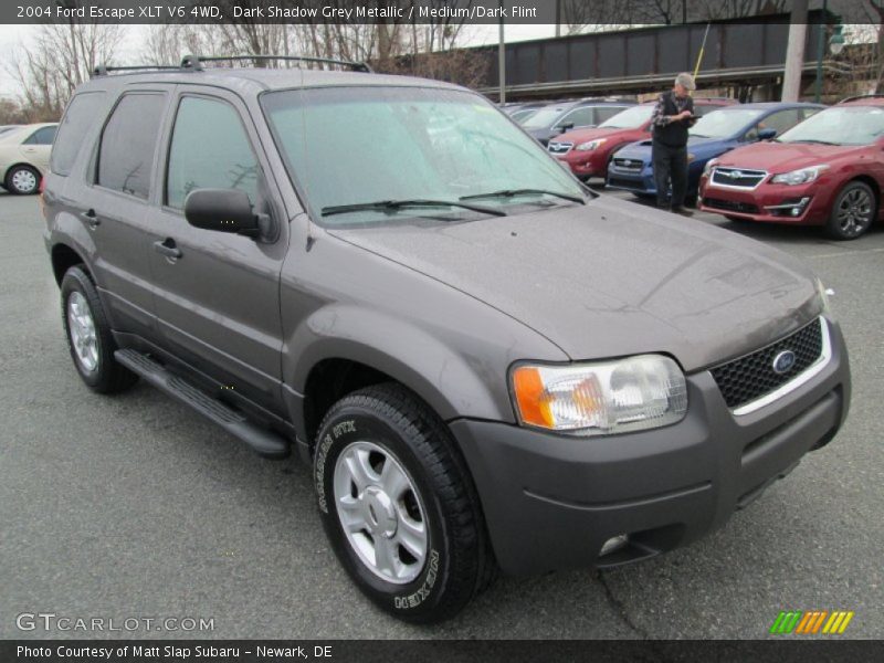 Dark Shadow Grey Metallic / Medium/Dark Flint 2004 Ford Escape XLT V6 4WD