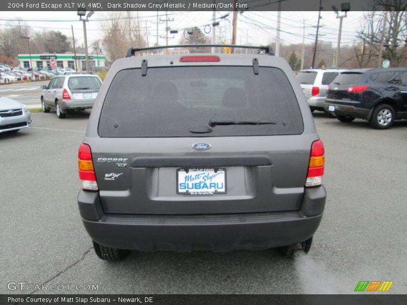 Dark Shadow Grey Metallic / Medium/Dark Flint 2004 Ford Escape XLT V6 4WD