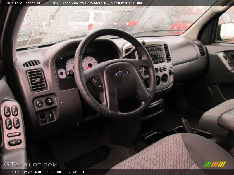 Dark Shadow Grey Metallic / Medium/Dark Flint 2004 Ford Escape XLT V6 4WD