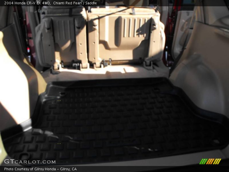 Chianti Red Pearl / Saddle 2004 Honda CR-V EX 4WD
