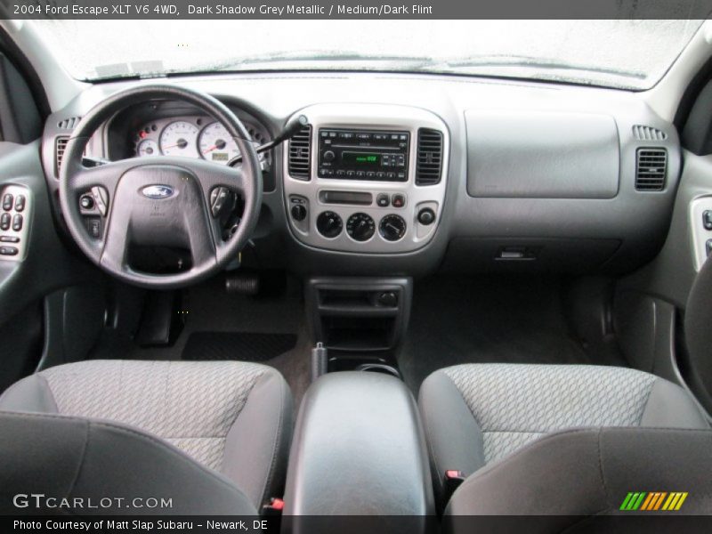 Dark Shadow Grey Metallic / Medium/Dark Flint 2004 Ford Escape XLT V6 4WD