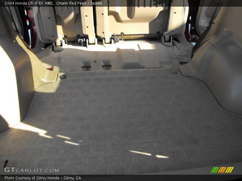 Chianti Red Pearl / Saddle 2004 Honda CR-V EX 4WD