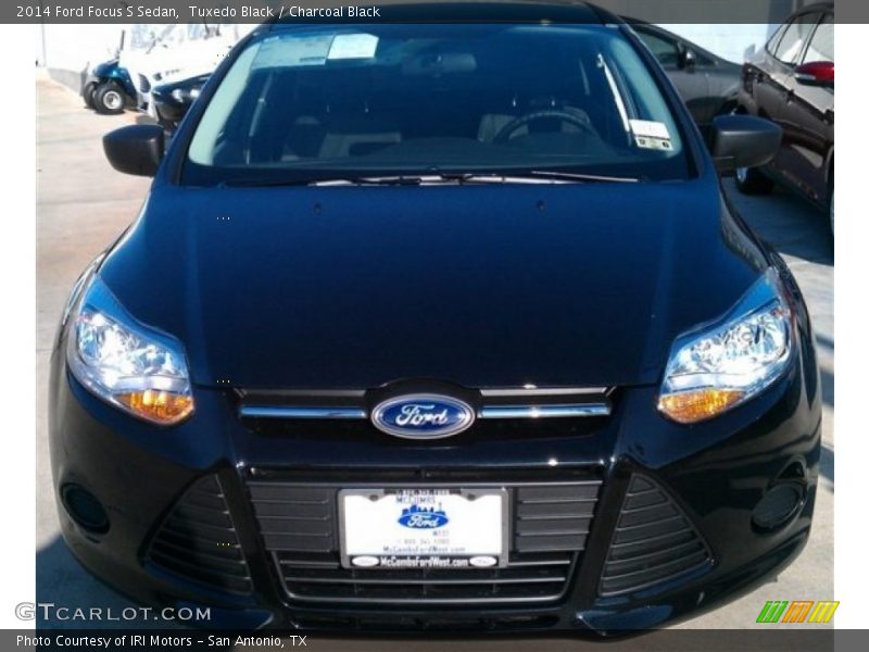 Tuxedo Black / Charcoal Black 2014 Ford Focus S Sedan