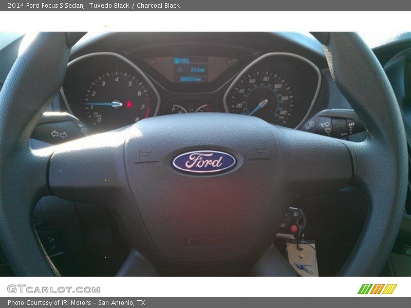 Tuxedo Black / Charcoal Black 2014 Ford Focus S Sedan