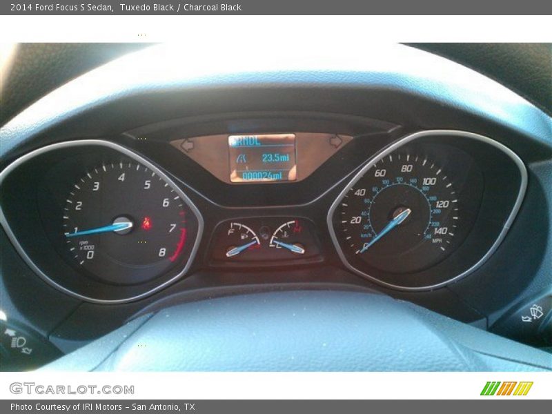 Tuxedo Black / Charcoal Black 2014 Ford Focus S Sedan