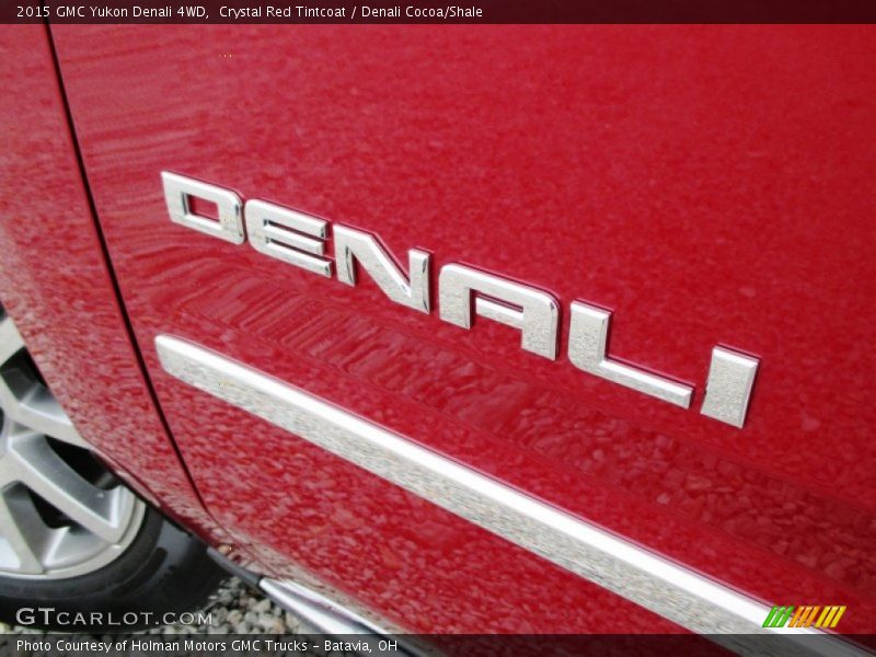 Crystal Red Tintcoat / Denali Cocoa/Shale 2015 GMC Yukon Denali 4WD