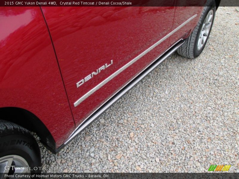 Crystal Red Tintcoat / Denali Cocoa/Shale 2015 GMC Yukon Denali 4WD