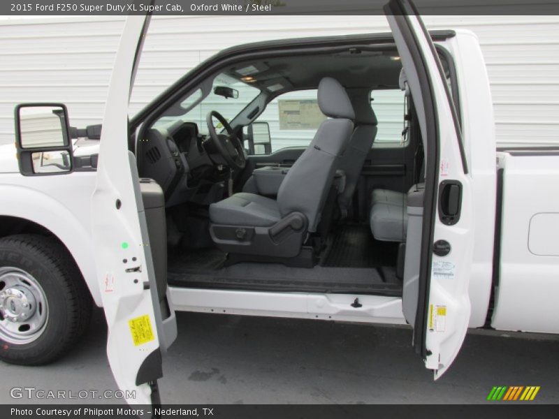 Oxford White / Steel 2015 Ford F250 Super Duty XL Super Cab