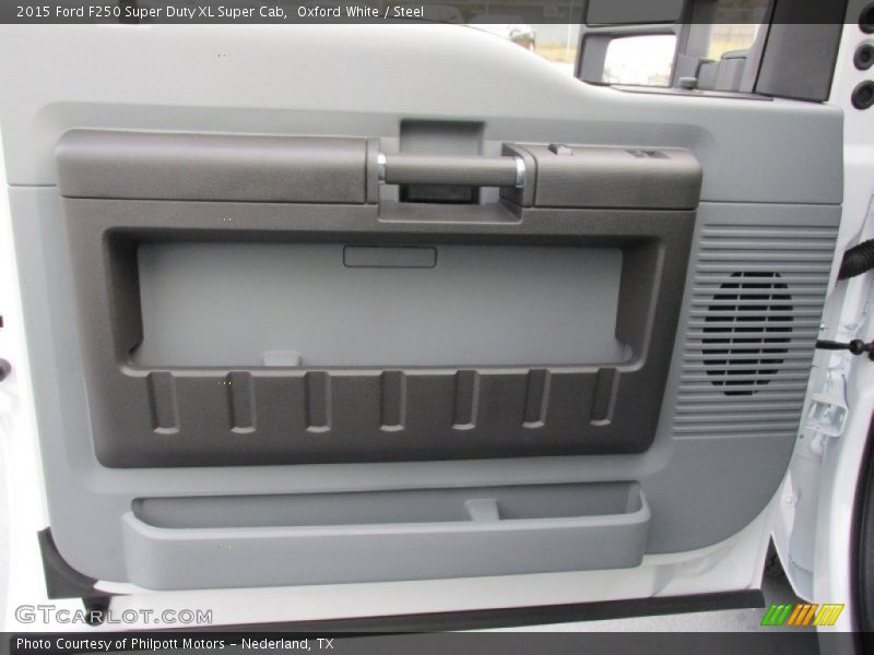 Oxford White / Steel 2015 Ford F250 Super Duty XL Super Cab