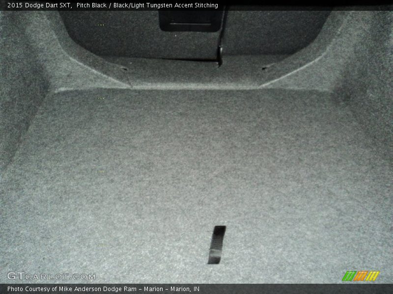 Pitch Black / Black/Light Tungsten Accent Stitching 2015 Dodge Dart SXT