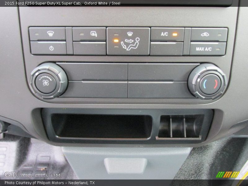 Oxford White / Steel 2015 Ford F250 Super Duty XL Super Cab