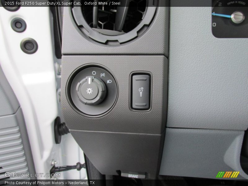 Oxford White / Steel 2015 Ford F250 Super Duty XL Super Cab