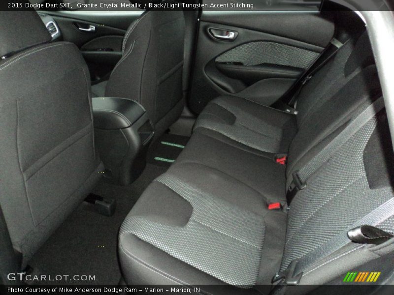 Granite Crystal Metallic / Black/Light Tungsten Accent Stitching 2015 Dodge Dart SXT