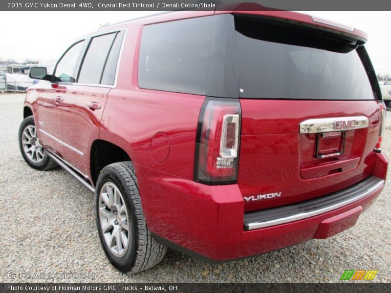 Crystal Red Tintcoat / Denali Cocoa/Shale 2015 GMC Yukon Denali 4WD