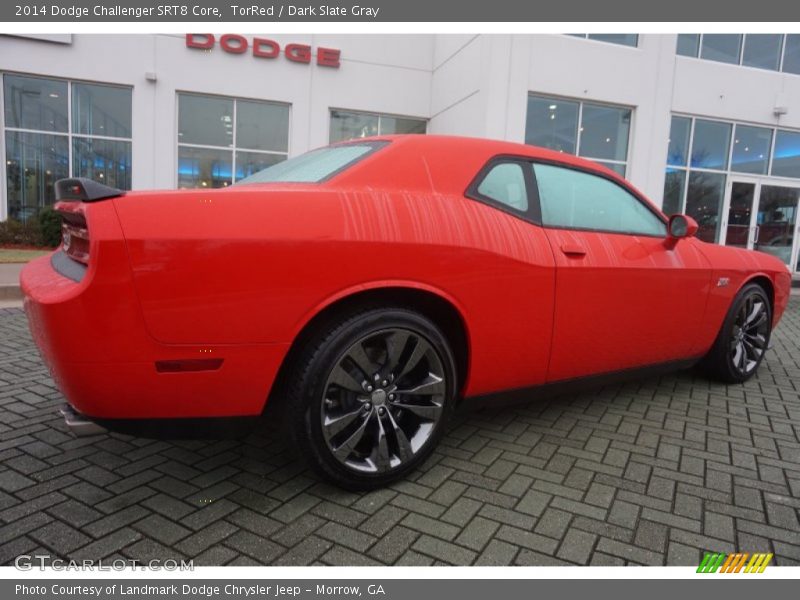 TorRed / Dark Slate Gray 2014 Dodge Challenger SRT8 Core
