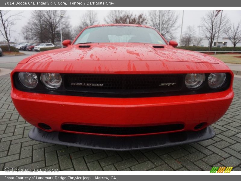 TorRed / Dark Slate Gray 2014 Dodge Challenger SRT8 Core