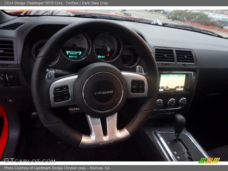 TorRed / Dark Slate Gray 2014 Dodge Challenger SRT8 Core