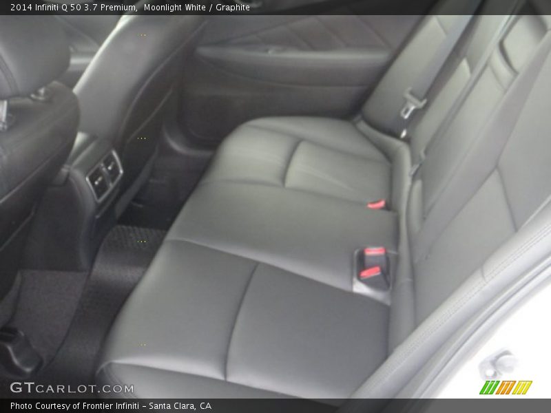 Moonlight White / Graphite 2014 Infiniti Q 50 3.7 Premium